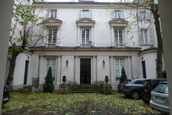 Ancien hôtel Rousseau Paris IX