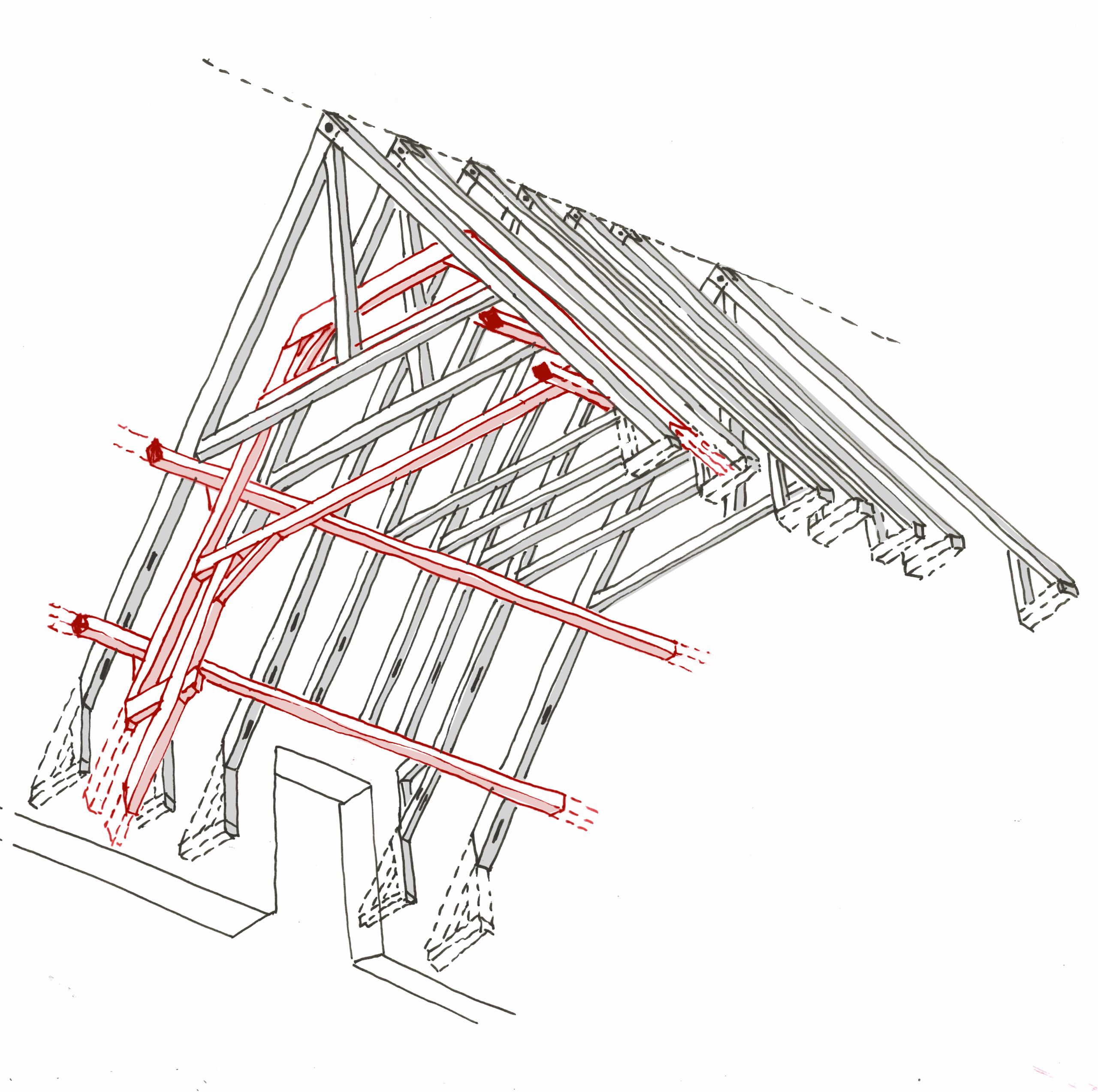 Détail_charpente panne