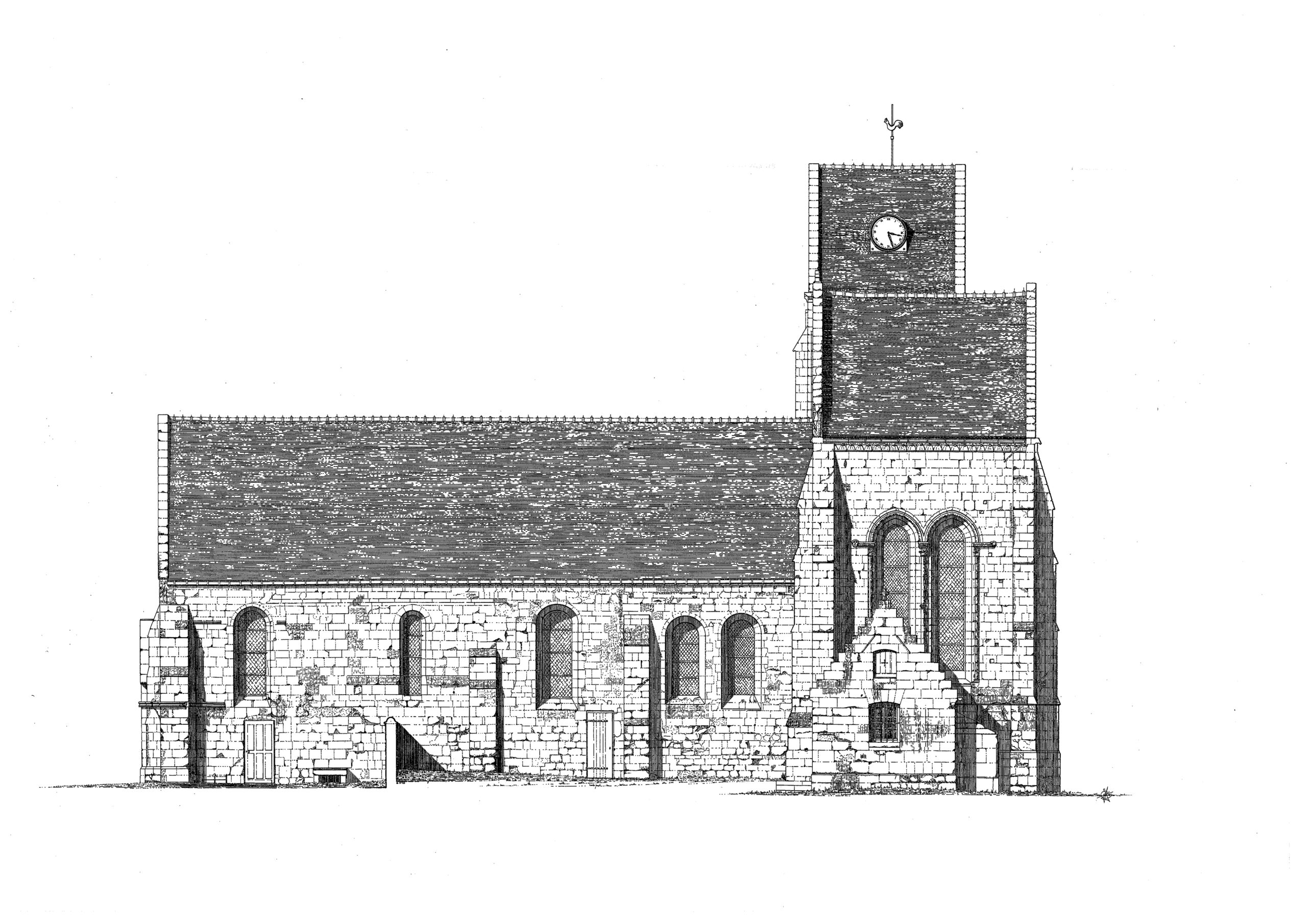 Façade sud